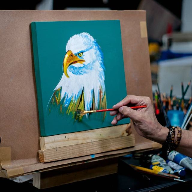 Pintura al acrílico